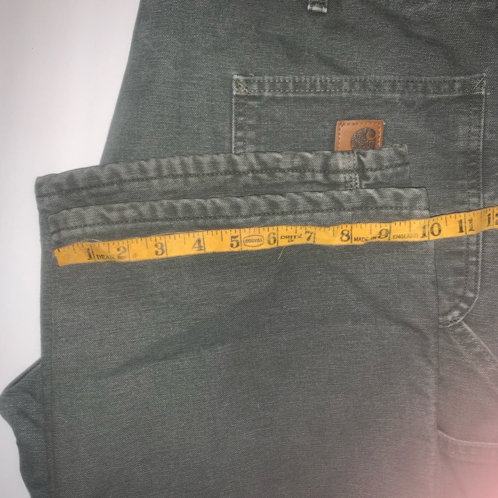 Carhartt Mens Lined Jeans.  Wide leg relaxed fit preowned 42 x 31 - Picture 4 of 9